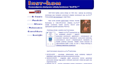 Desktop Screenshot of inst-kom.pl